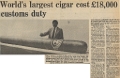 19811016 WORLD'S LARGEST CIGAR CN